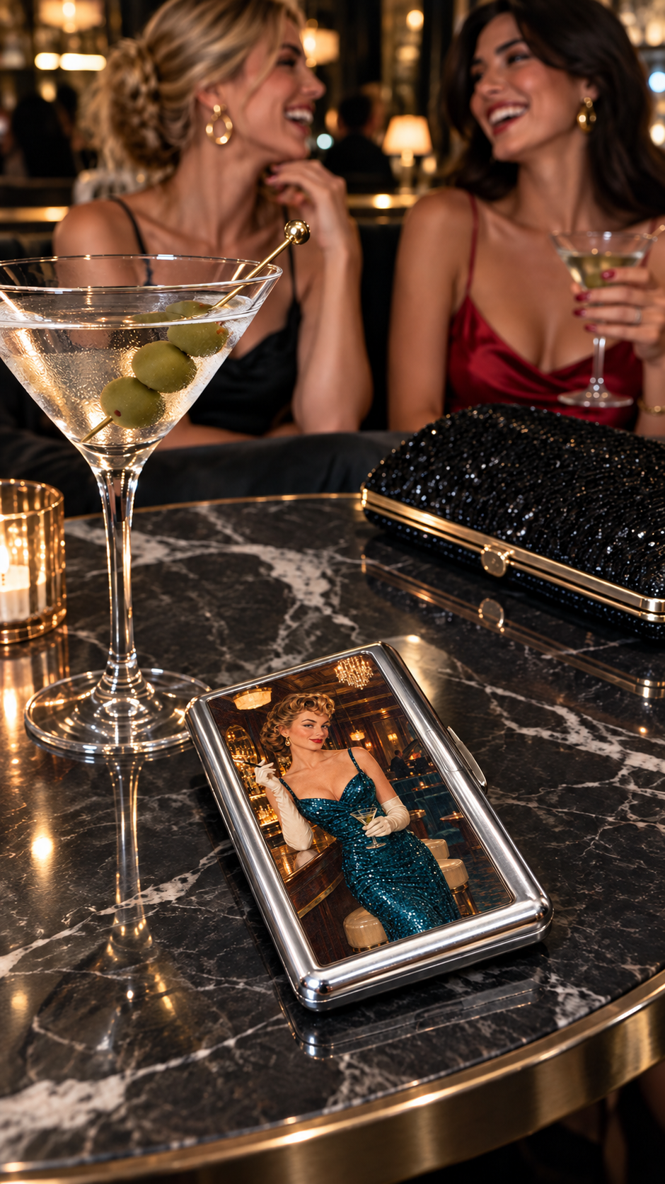Mischief Martini - Guilty Glamour card case