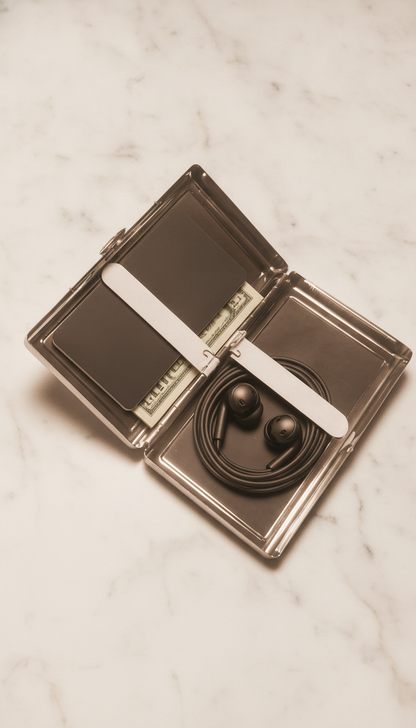 Guilty Glamour card case - inside